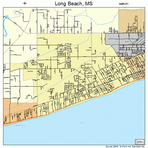 long beach mississippi map|long beach mississippi city hall.